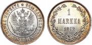 1 markka 1892 year