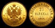 20 markkaa 1904 year