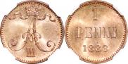 1 penni 1888 year