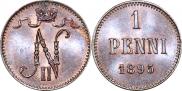 1 penni 1895 year