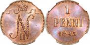 1 penni 1895 year