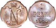 1 пенни 1900 года