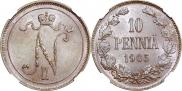 10 pennia 1905 year