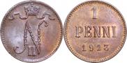 1 penni 1913 year