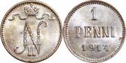 1 penni 1914 year