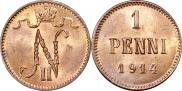 1 penni 1914 year