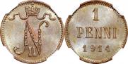 1 penni 1914 year