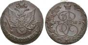 5 kopecks 1781 year