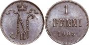 1 penni 1903 year