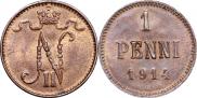 1 penni 1914 year