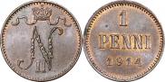 1 penni 1914 year