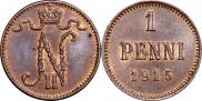 1 penni 1915 year