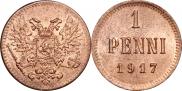 1 penni 1917 year