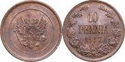 10 pennia 1917 year