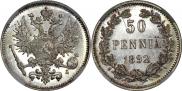 50 pennia 1892 year