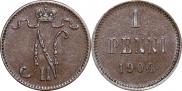 1 penni 1904 year