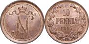 10 pennia 1917 year