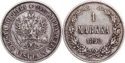 1 markka 1890 year