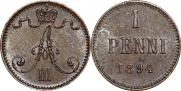 1 penni 1894 year