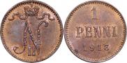 1 penni 1913 year