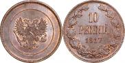 10 pennia 1917 year