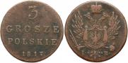 3 grosze 1817 year