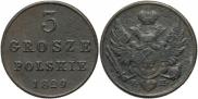 3 grosze 1829 year