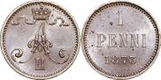 1 пенни 1873 года