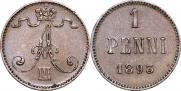 1 penni 1893 year