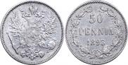 50 pennia 1893 year