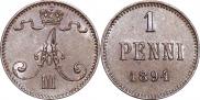 1 penni 1894 year