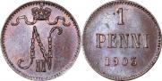 1 penni 1903 year