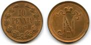 10 pennia 1913 year