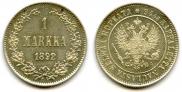 1 markka 1892 year