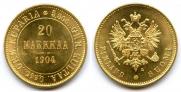 20 markkaa 1904 year