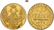 5 roubles 1834 year