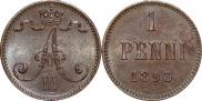 1 penni 1893 year