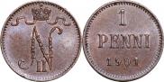 1 penni 1901 year