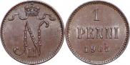 1 penni 1905 year