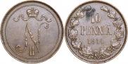 10 pennia 1910 year