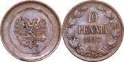 10 pennia 1917 year