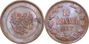 10 pennia 1917 year