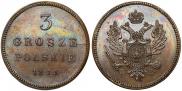 3 grosze 1815 year