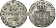 10 groszy 1831 year