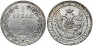 3/4 roubles - 5 złotych 1833 year