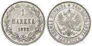 1 markka 1892 year