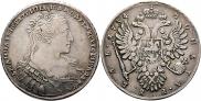 1 rouble 1734 year