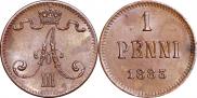 1 penni 1883 year