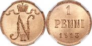 1 penni 1913 year