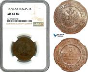 3 kopecks 1877 year